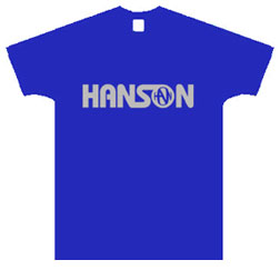 Hanson Silk-Screened Logo Tee Size Large