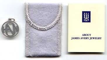 HANSON LOGO PENDANT fashioned by James Avery in a line