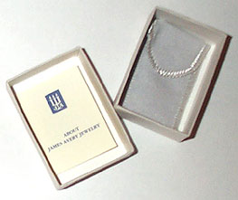 HANSON LOGO PENDANT fashioned by James Avery open box