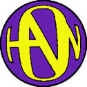 Purple/Yellow Hanson Logo Button