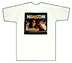 Hanson White TTA Tour Tee Size Large