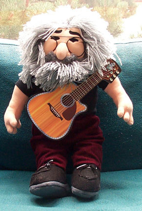 jerry garcia stuffed doll