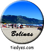 Bolinas Beach, West Marin County, CA Button, Bolinas Beach, West Marin County, CA Pin-Back Badge,  Bolinas Beach, West Marin County, CA Pin