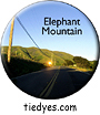 Elephant Mountain, West Marin County, CA Button, Elephant Mountain, West Marin County, CA Pin-Back Badge,  Elephant Mountain, West Marin County, CA Pin