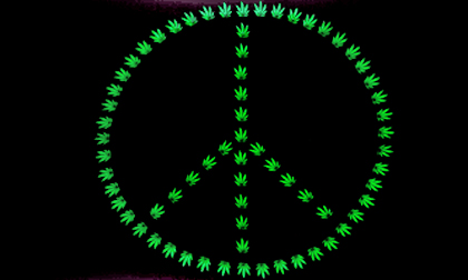 paz, amor y marihuana