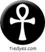 Ankh Symbol Button (Badge, Pin)