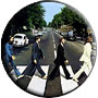 Fab Four Abbey Road Music Magnet Pin-Badge
