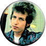 Dylan Highway 61 Music Pin-Badge Magnet