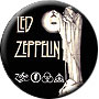 Led Zeppelin Stairway Music Pin-Badge Button