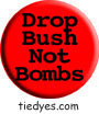Drop Bush Button (Badge, Pin) from Tara Thralls' Tie Dye Designs