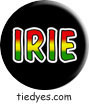 Irie Rasta Stripe Button (Badge, Pin)