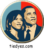 Obama First Couple Hope Democratic Presidential Magnet (Pin, Badge) Magnet