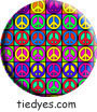 Pop Peace Political Button (Badge, Pin)