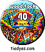 Groovy Hippy Pin Badge Button