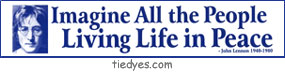 Imagine All the People Living Life in Peace Anti-War Anti-Bush Peace Political Bumper Sticker