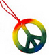 Rainbow Peace Necklaces